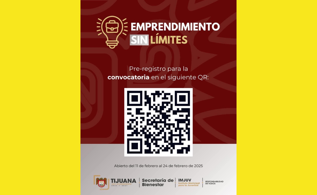 Inicia pre-registro de la convocatoria “Emprendimiento Sin Límites”