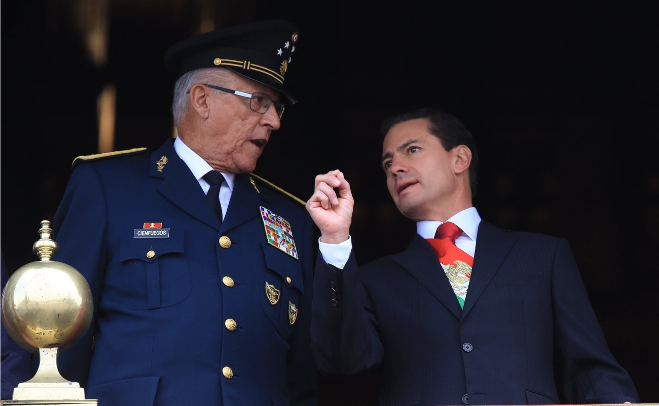 "Sin novedad" concluye desfile militar, informan al presidente Peña Nieto