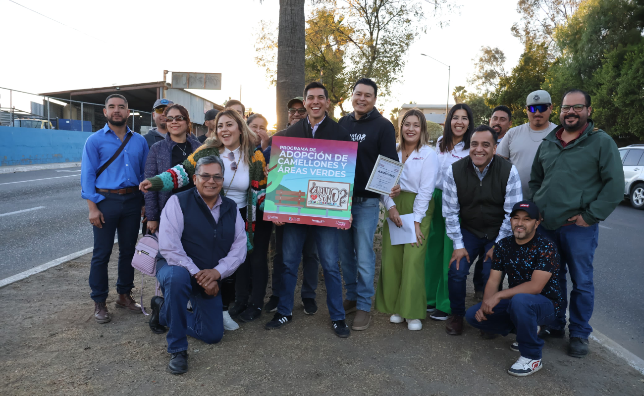 Arranca Román Cota programa de Recuperación de Espacios Públicos de Tecate