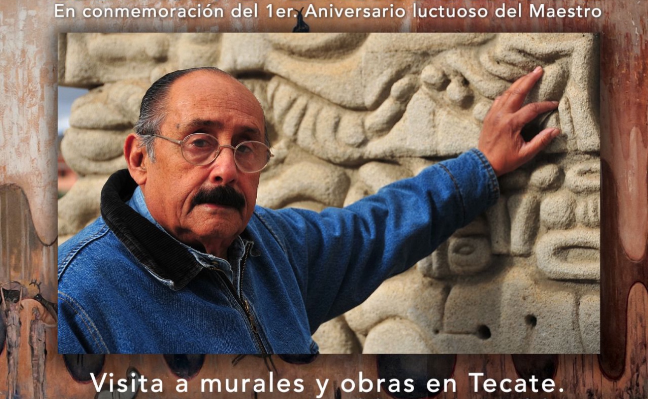 Organiza CEART Tecate recorrido por las obras del Maestro Álvaro Blancarte