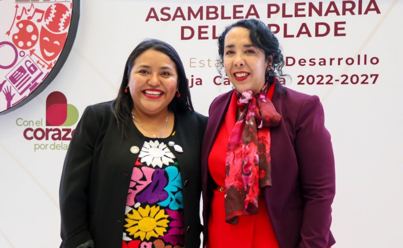 Participa alcaldesa de Rosarito en la presentación del Plan Estatal de Desarrollo 2022-2027
