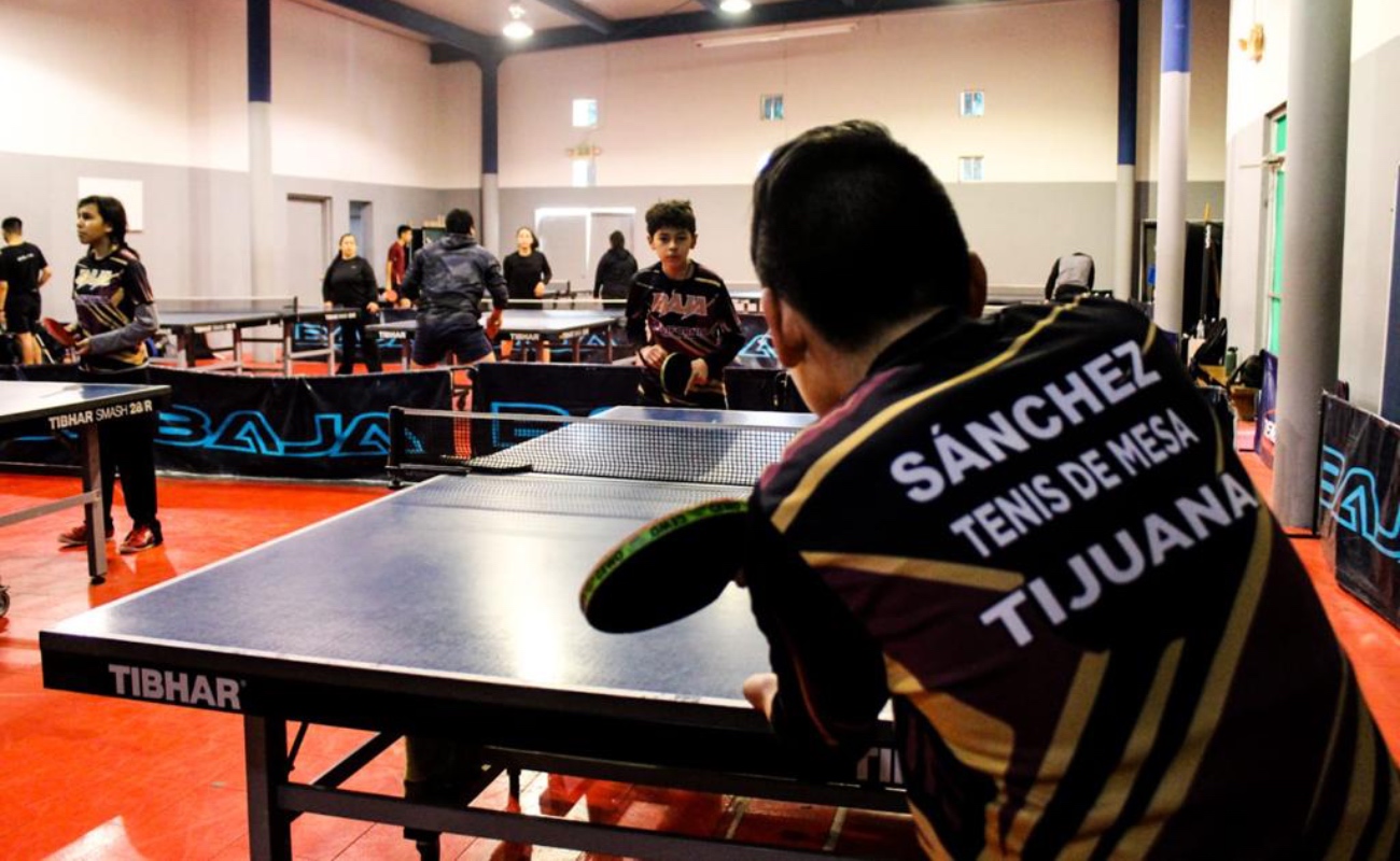 Realiza INDE BC primera concentración de tenis de mesa en Ensenada