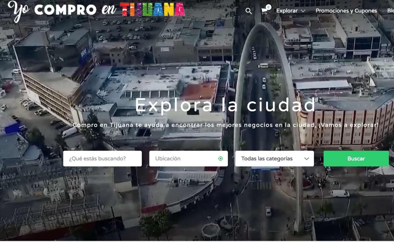 Presentan portal de internet para comprar en Tijuana