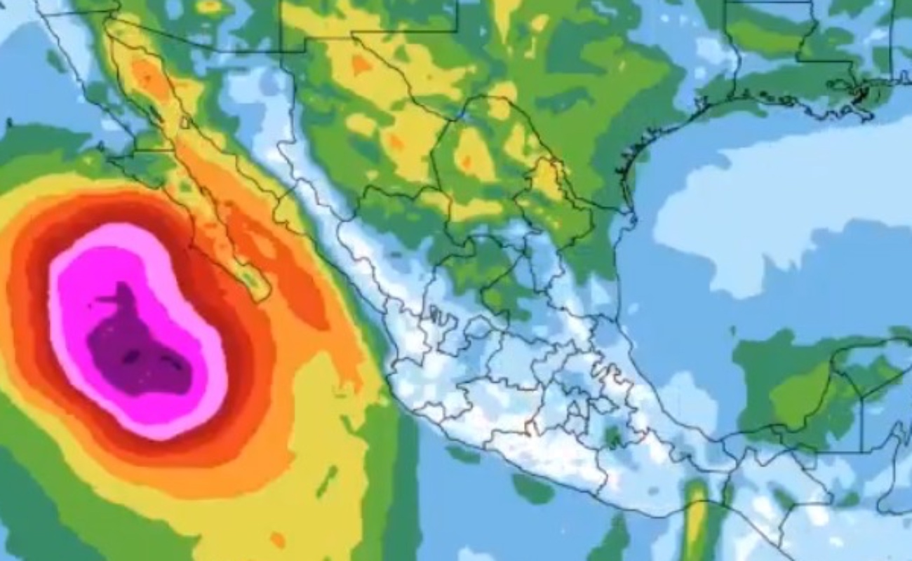 Crece ‘Hilary’ a huracán categoría 3, el Viernes a 4; se dirige a la península de Baja California