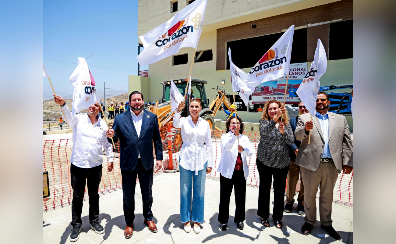 Encabeza gobernadora Marina del Pilar arranque de obra de la Universidad Nacional Rosario Castellanos en Tijuana