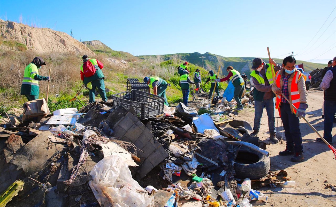 Erradican 206 basureros clandestinos en Tijuana