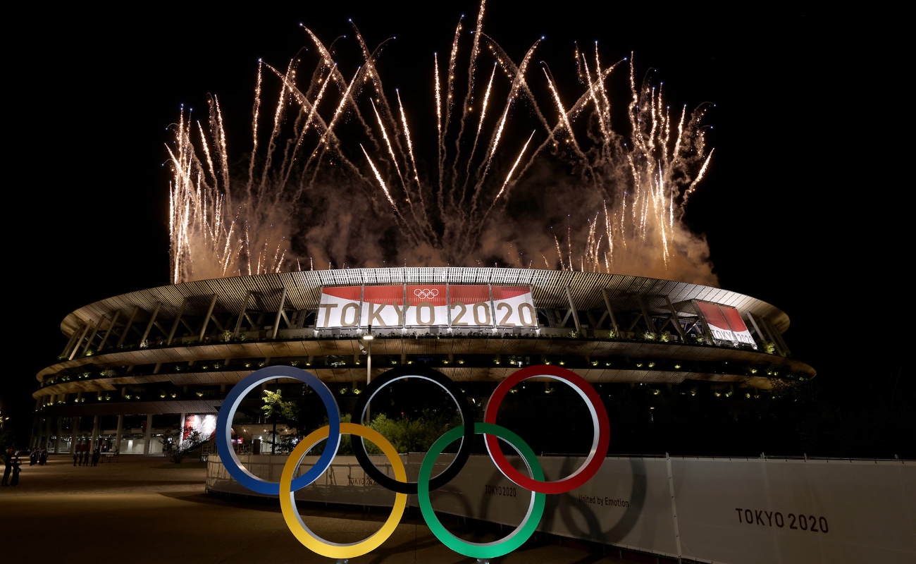 Inauguran Juegos Olímpicos Tokio 2020 con una ceremonia silenciosa y un estadio vacío