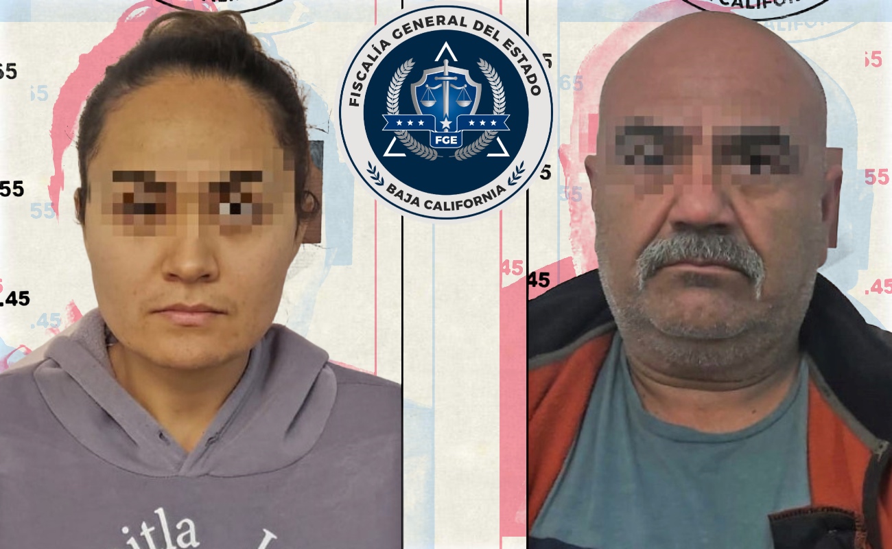 Atrapan en Mexicali a pareja buscada por homicidio en Sinaloa