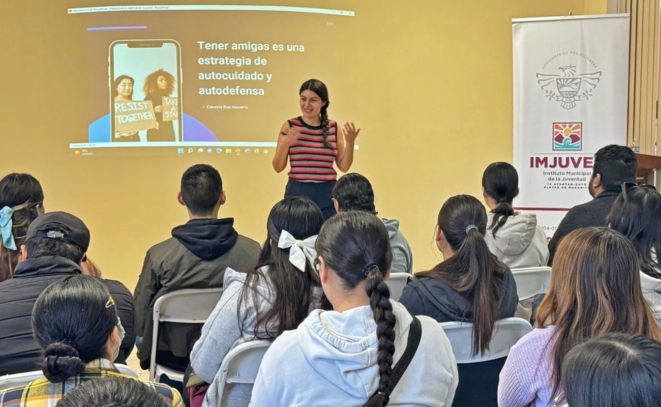 Capacita Gobierno de Rosarito a más de 200 universitarios en perspectiva de género