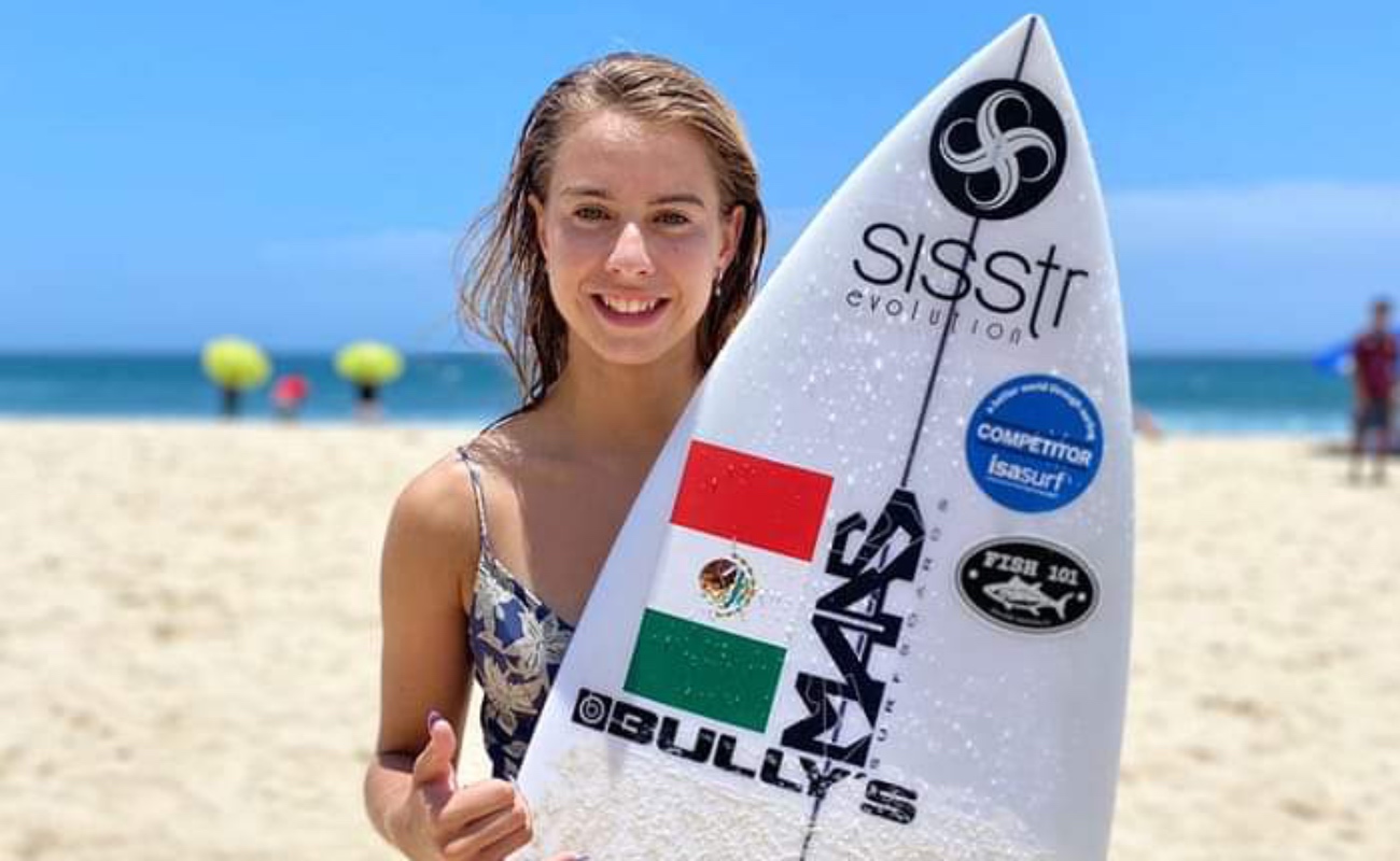 Da Mariana Valencia la Plata a Baja California en Surfing