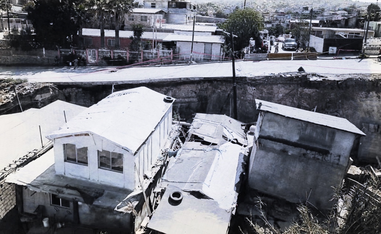 Suman nueve las viviendas colapsadas en la colonia Reforma