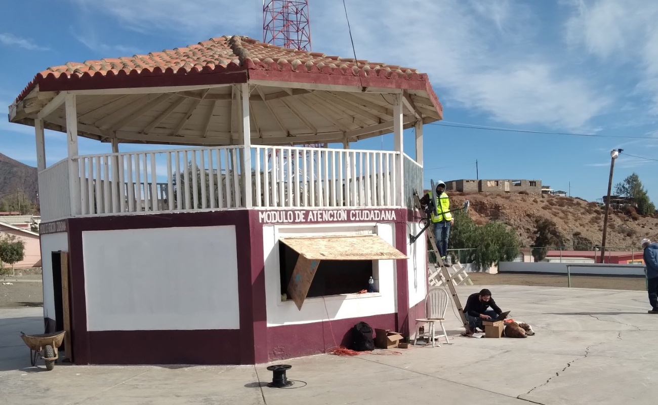 Habilitan servicio de internet satelital en zonas alejadas de Ensenada