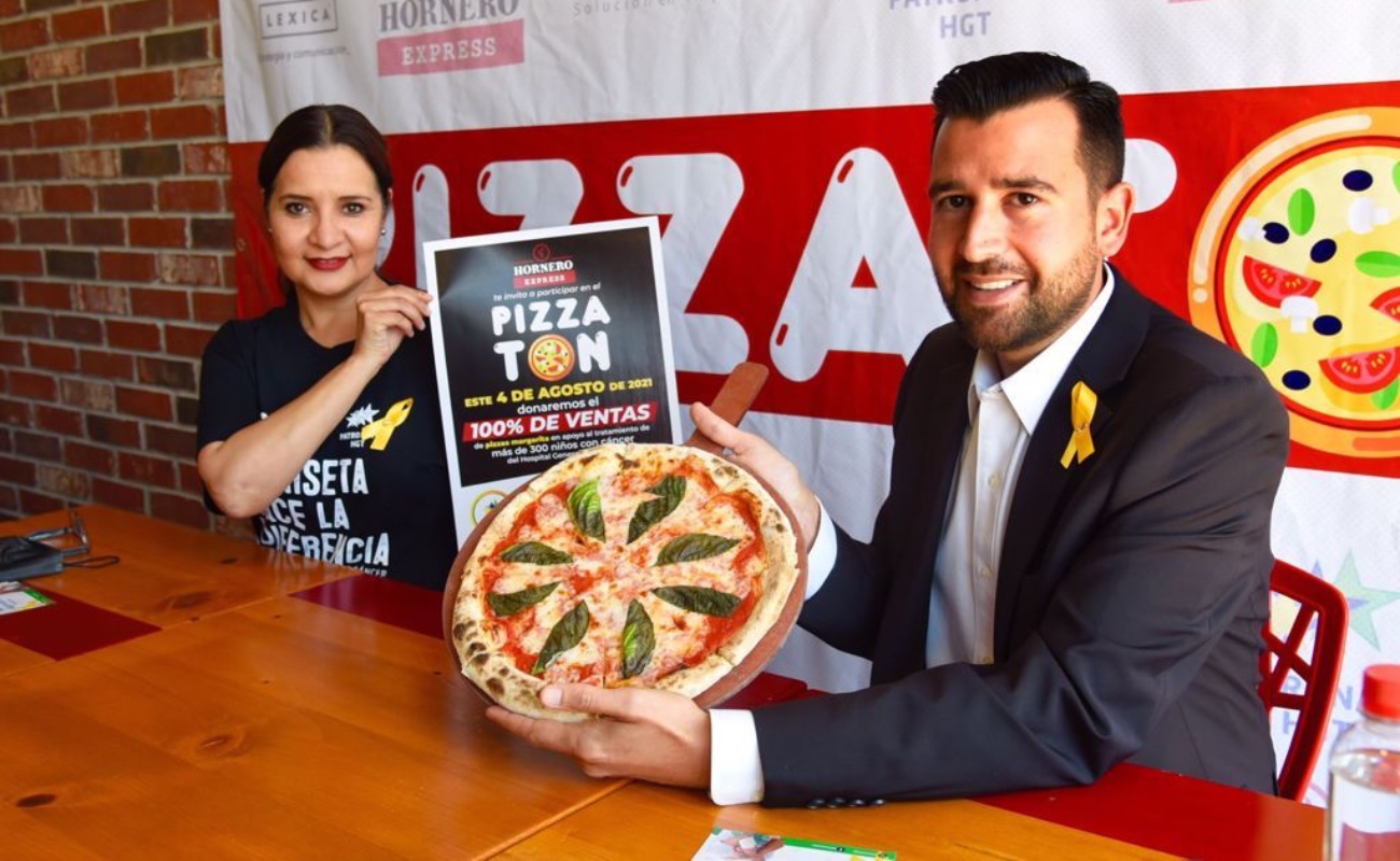 Con “Pizzaton” financiarán a 300 niños con cáncer