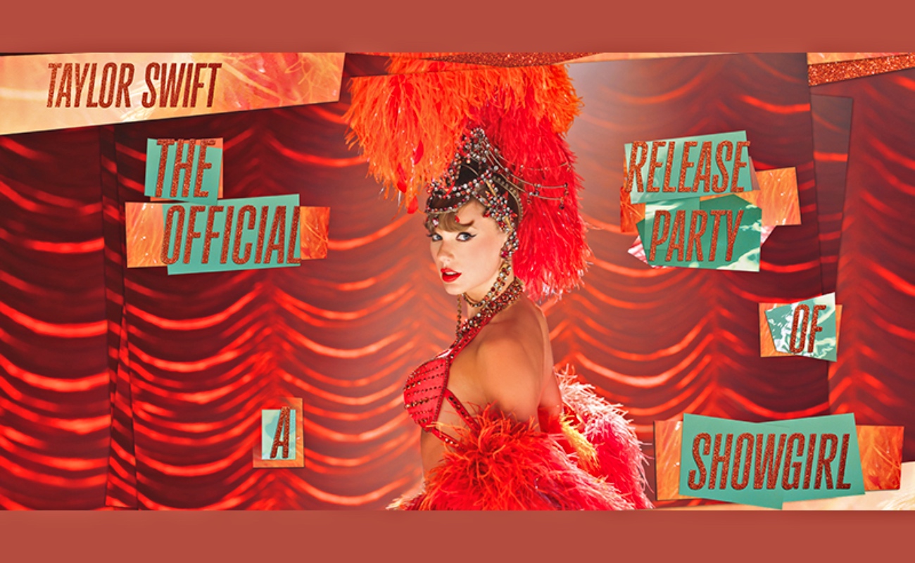 Taylor Swift conquista la taquilla mundial con su “Official Release Party of a Showgirl”