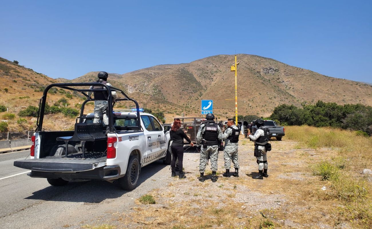 Realiza FGE operativo de búsqueda en Autopista Tijuana-Mexicali