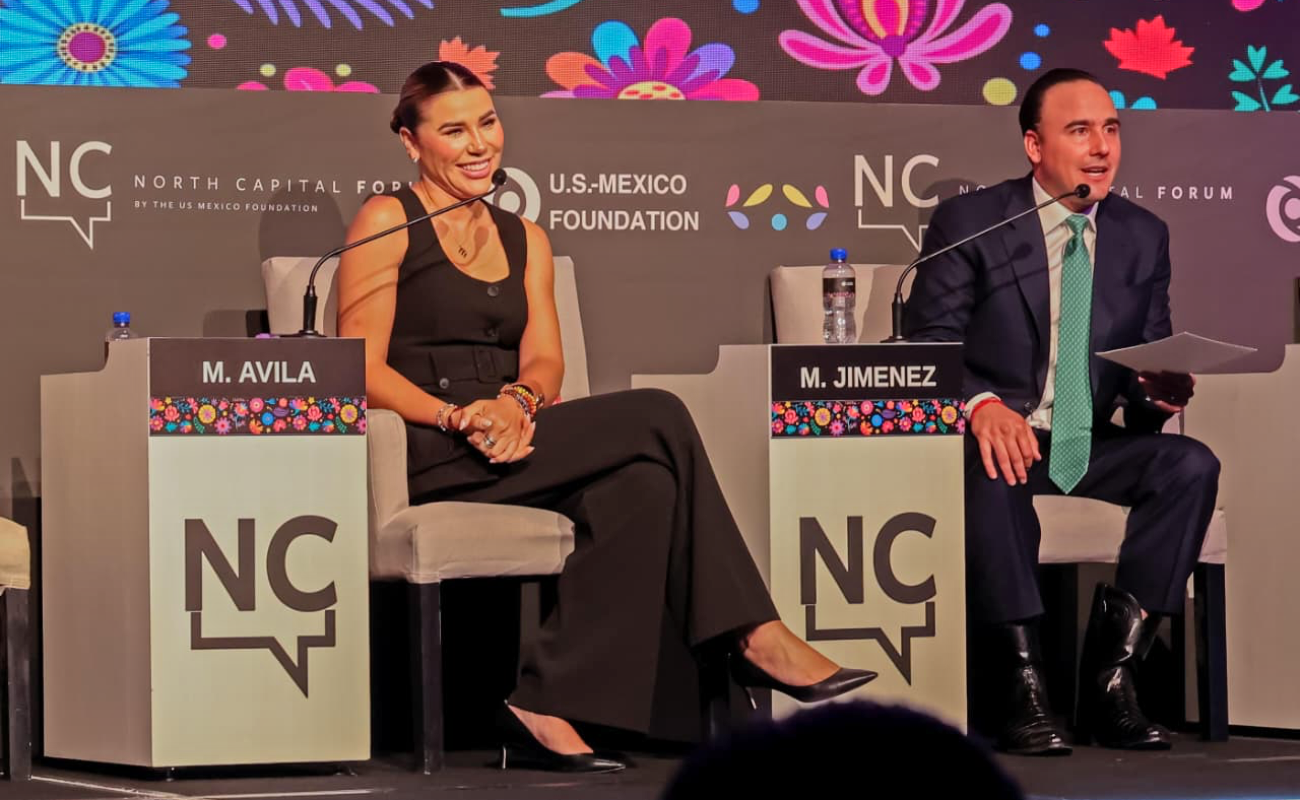 Comparte Marina del Pilar visión de BC como mega región estratégica en el North Capital Forum