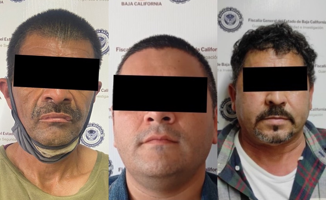 Capturan a tres presuntos abusadores sexuales de menores de edad en Ensenada