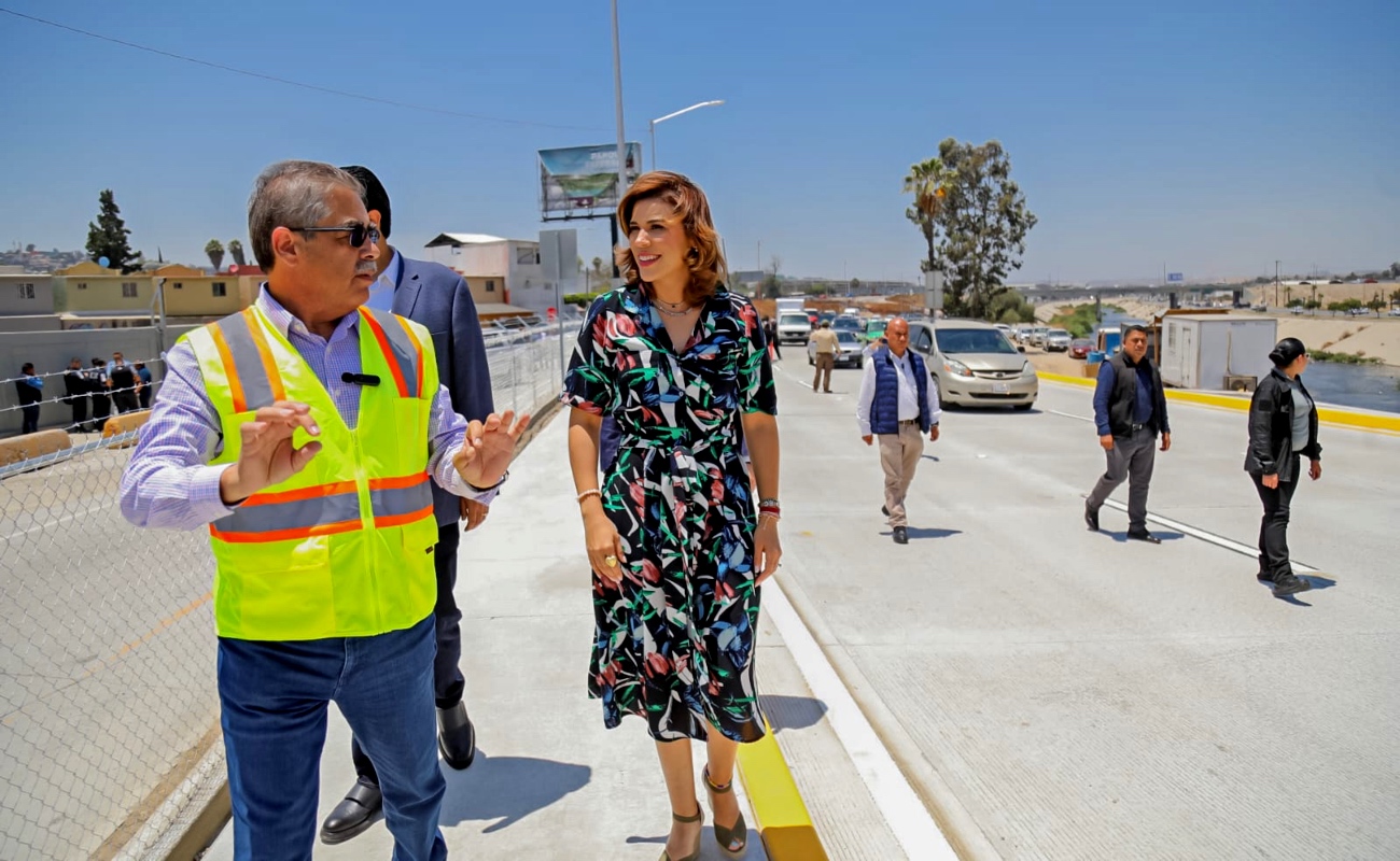Apertura Marina del pilar Puente Los Olivos en Tijuana