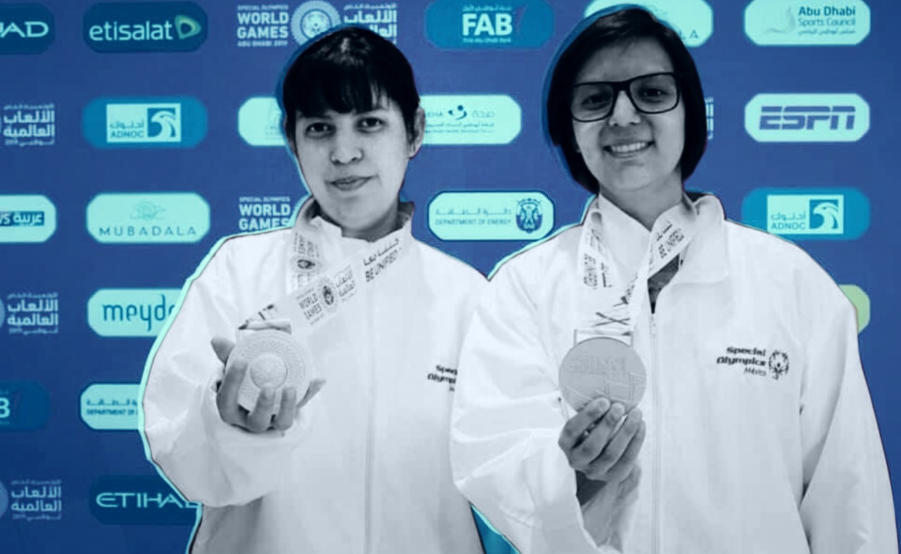 Arrasan hermanas Palacios en Olimpiadas Mundiales Especiales