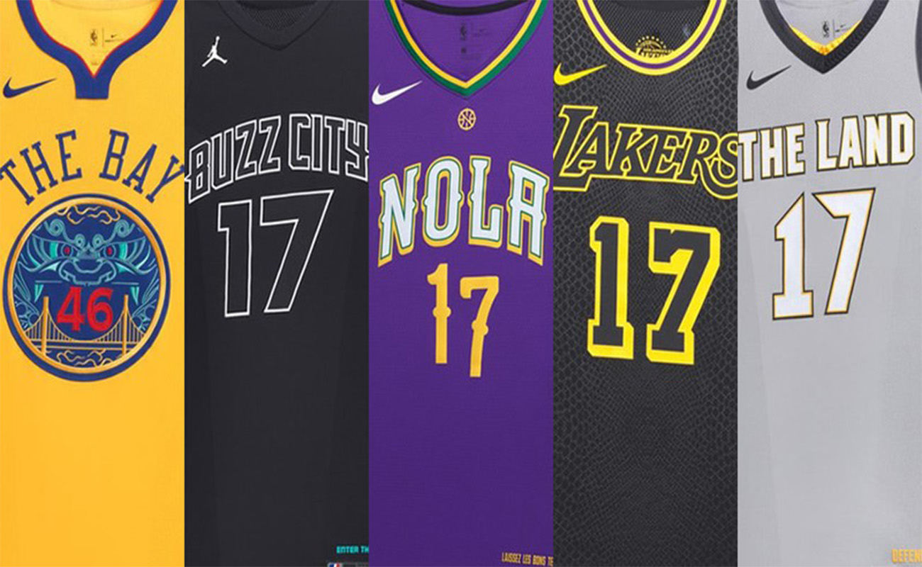 Así serán los nuevos uniformes de la NBA