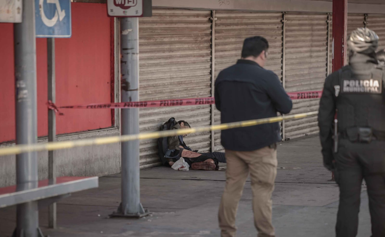 Hombre es asesinado en el Centro Histórico de Mexicali