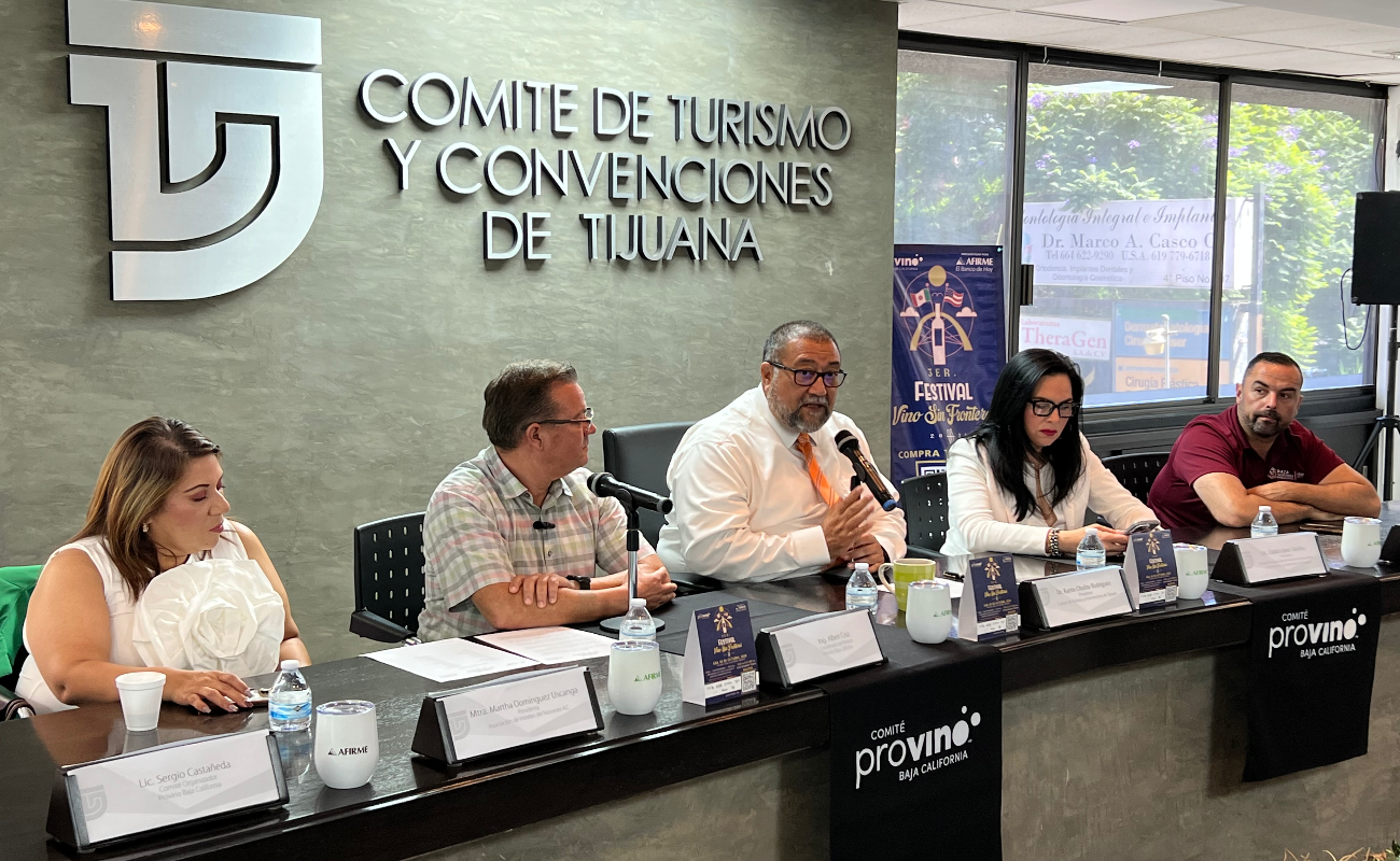 Realizará Provino el “3er. Festival Vino sin Fronteras” en Tijuana