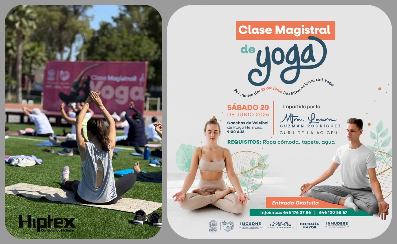 Será este Sábado 20 de junio, a las 9:00 horas, entrada libre.
