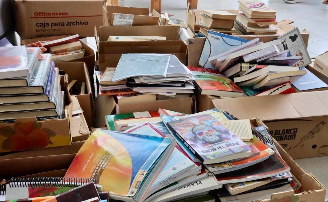 Recolectan más de dos mil libros usados en Tijuana