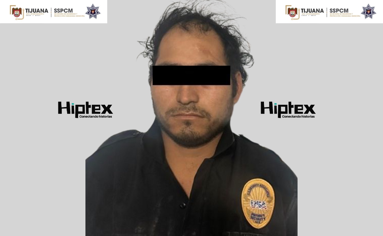 Detiene Policía Municipal de Tijuana a persona señalada por delitos sexuales