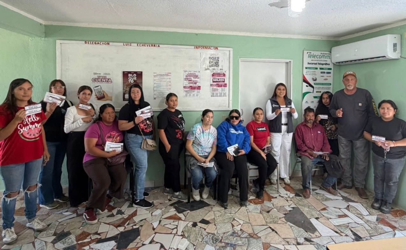 Entregan apoyos educativos a la comunidad rural de Tecate