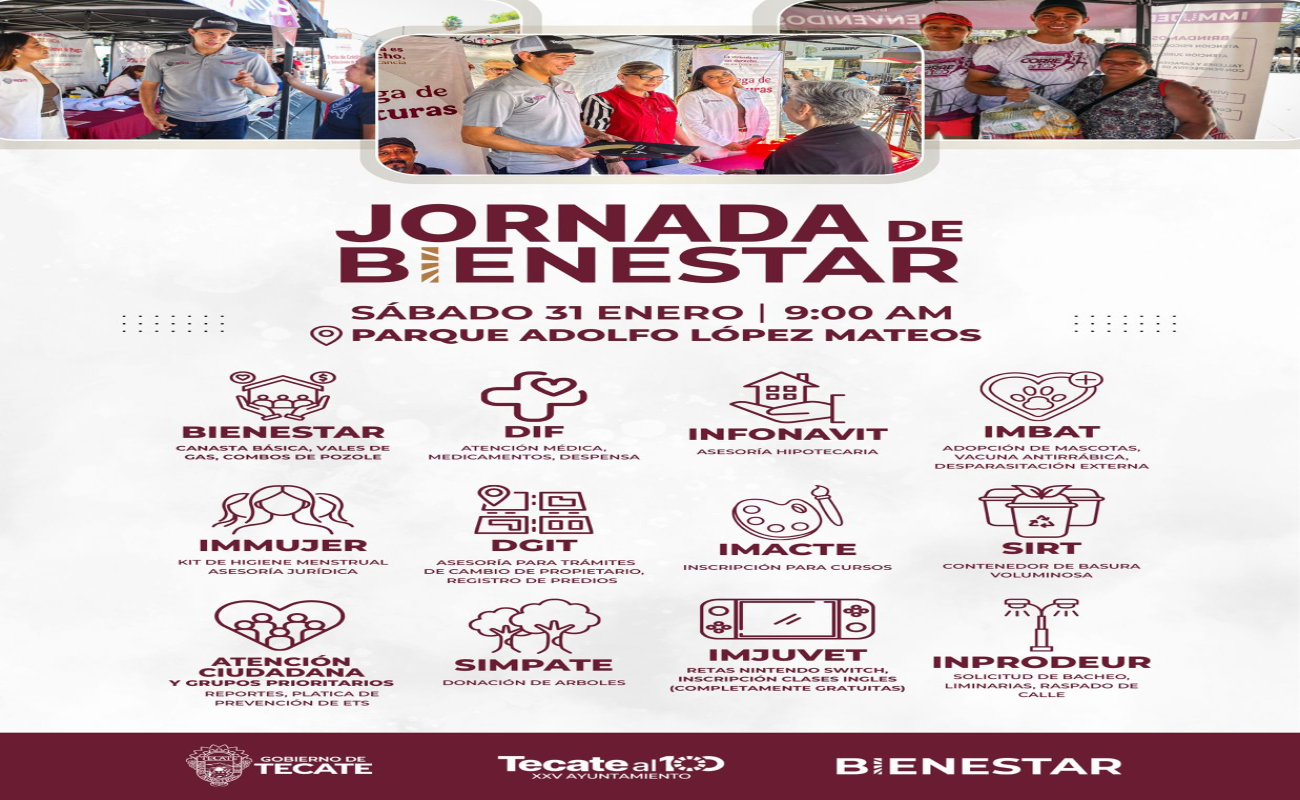 Este 31 de enero con servicios y apoyos gratuitos para toda la familia.