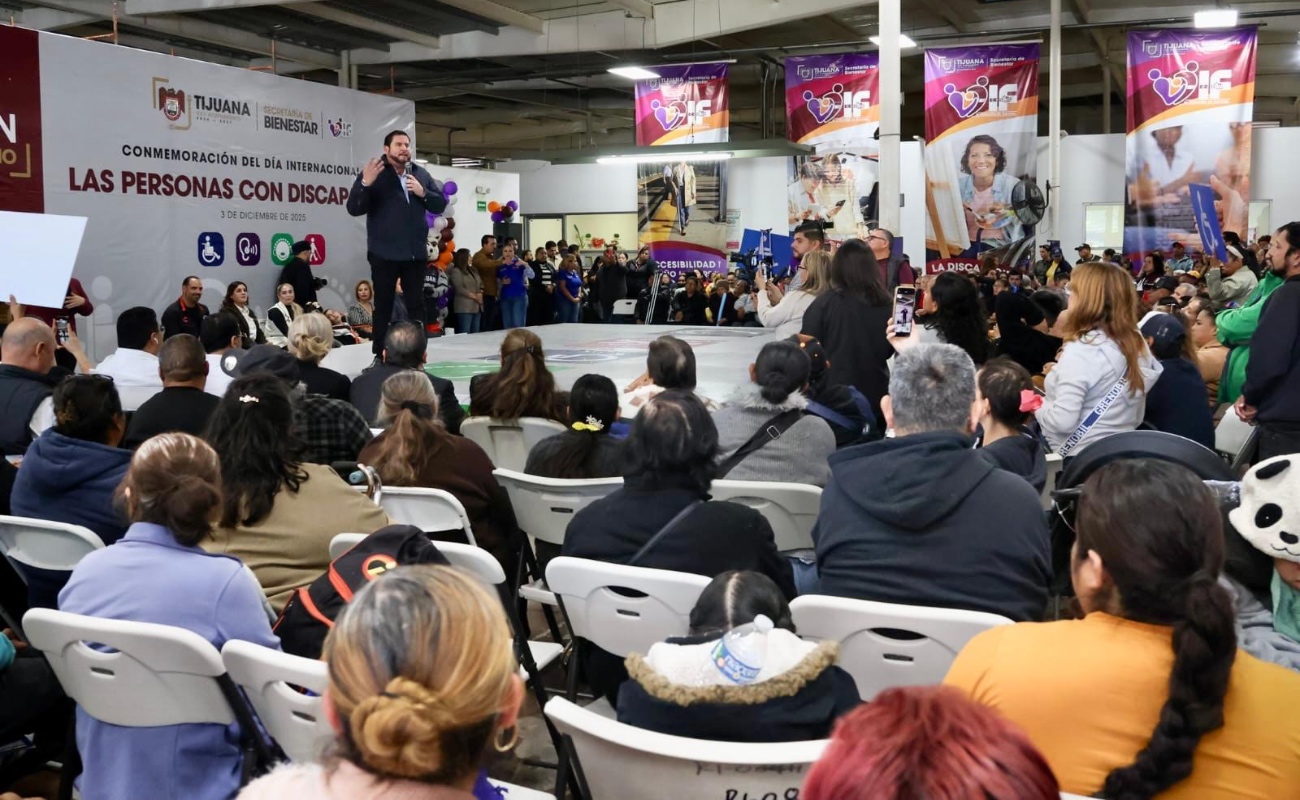 Encabeza Ismael Burgueño evento conmemorativo del Día Internacional de las Personas con Discapacidad