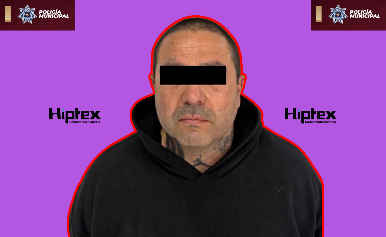 Abraham “N”, de 45 años de edad, el detenido.