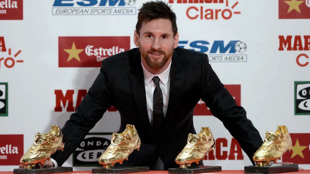 Por segundo año consecutivo, la Bota de Oro recae en un jugador del Barcelona, ya que hace un año lo ganó Luis Suáre