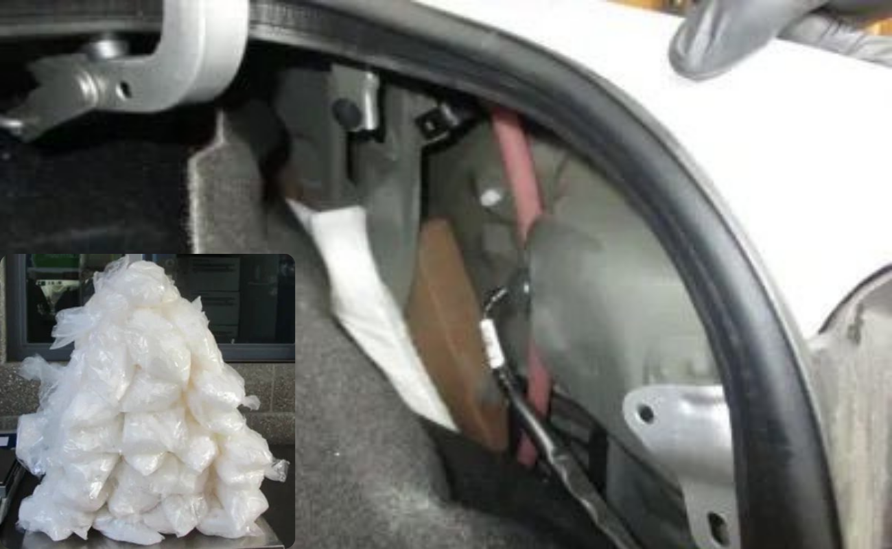 Agentes de CBP decomisan casi 2.8 millones de dólares en fentanilo y metanfetamina en dos operaciones distintas en el paso fronterizo de San Ysidro