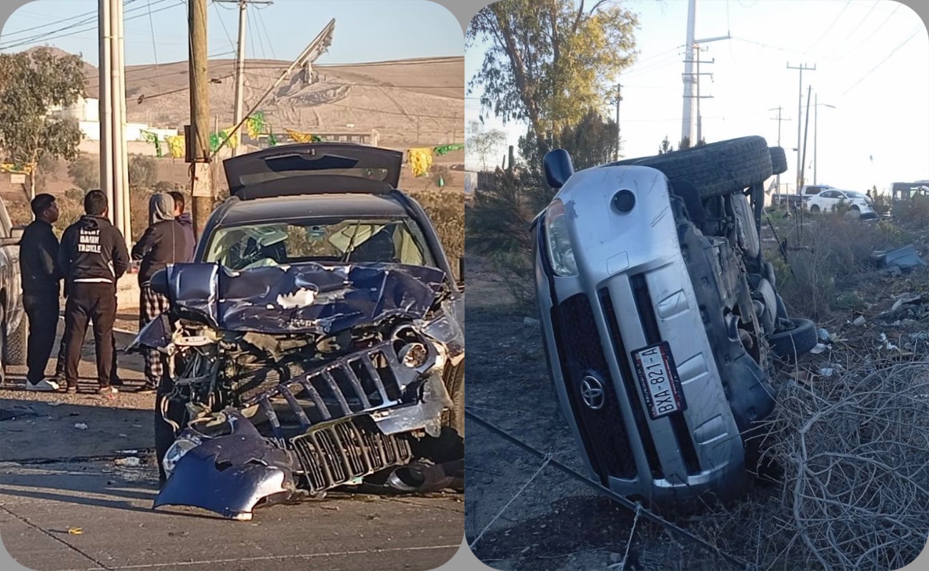 Ninguno de los ocupantes de los vehículos presentó lesiones de gravedad ni requirió traslado hospitalario.