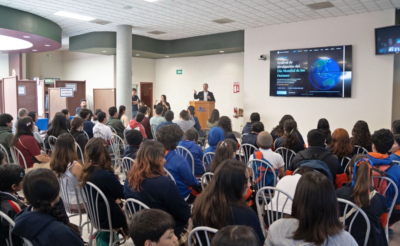 Acerca CICESE la ciencia del océano a jóvenes en festival de divulgación