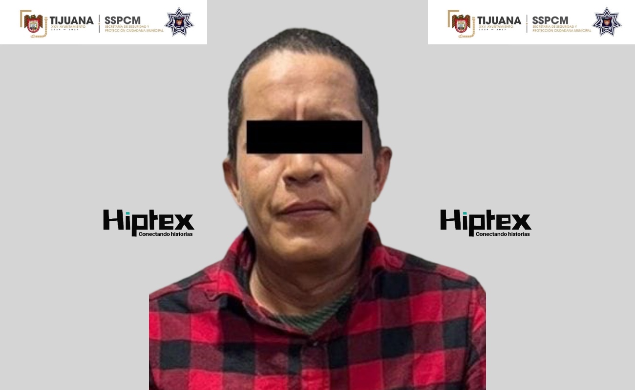 David Ernesto 'N', de 47 años de edad, fue detenido por la Policía Municipal y fue puesto a disposición de las autoridades competentes.