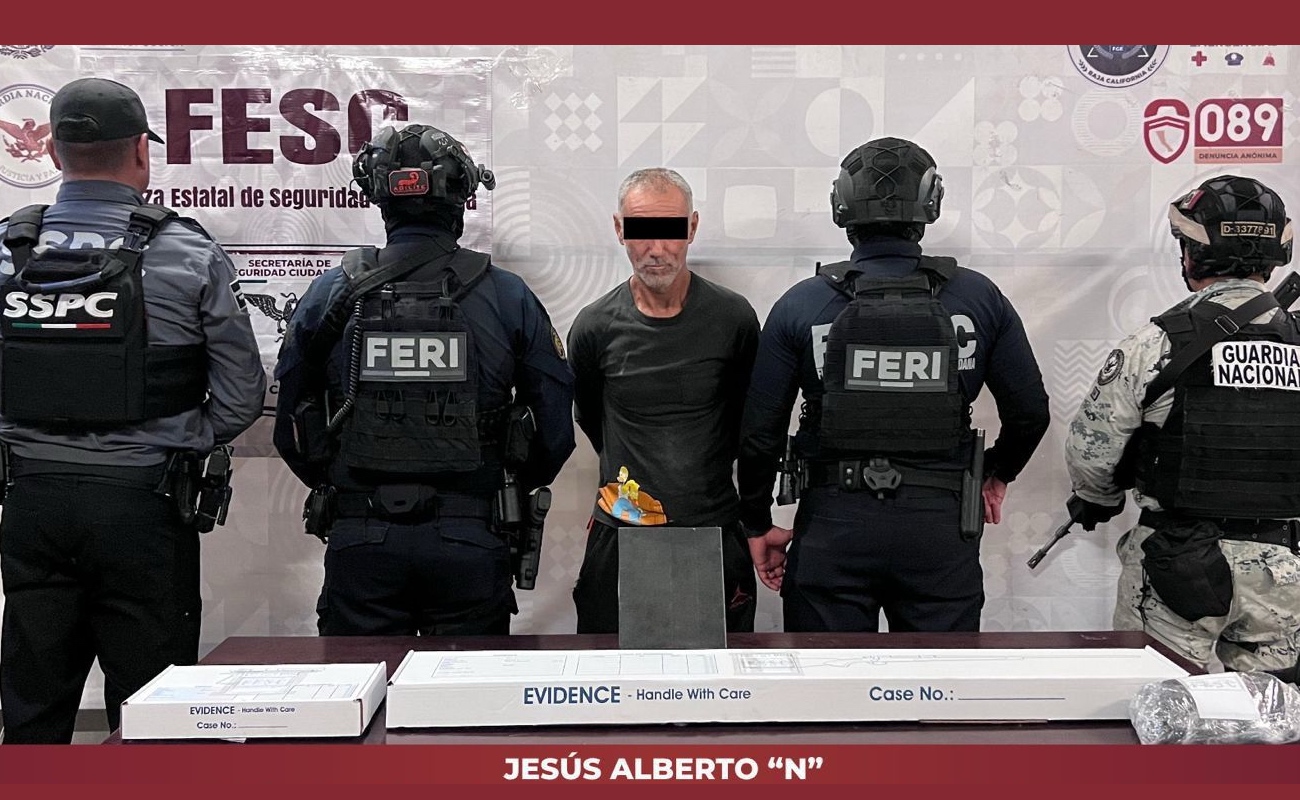 Detiene Fuerza Estatal a “El Mazapán”; le decomisan armas y cartuchos útiles