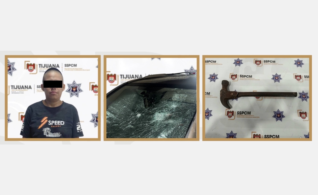 Capturan agentes de la SSPCM a una mujer señalada por allanamiento de morada y daños a propiedad ajena