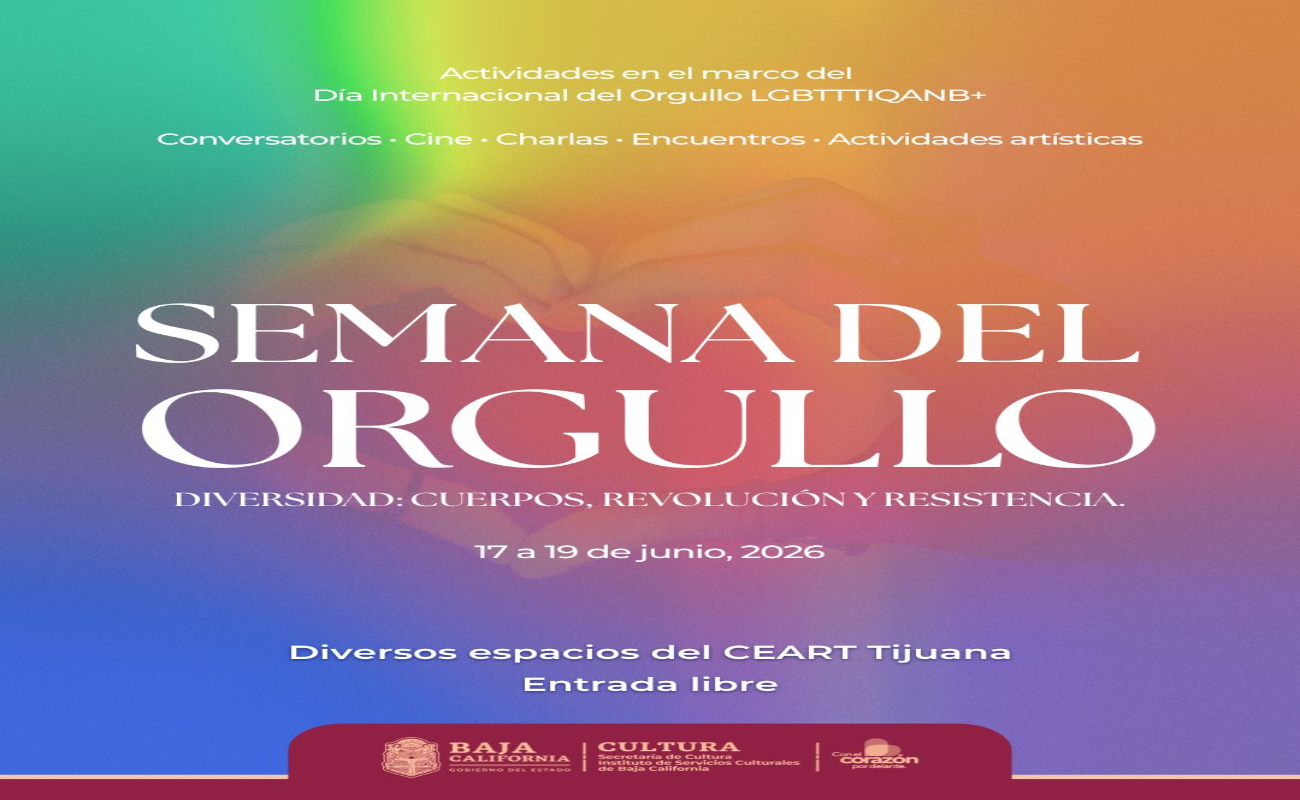 Habrá actividades artísticas, de diálogo y reflexión que promueven la inclusión, el respeto y la visibilización de las diversidades.