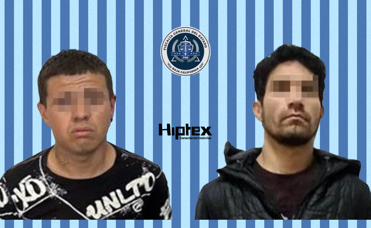 José Luis “N” y Aldo Rafael “N”, los detenidos por robo de vehículo en Mexicali.