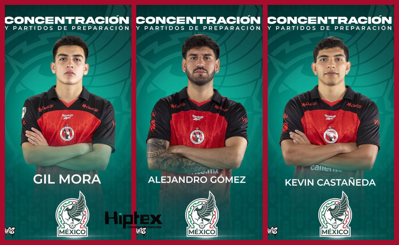 Gil Mora, Kevin Castañeda y Alejandro Gómez al tricolor para concentración inicial