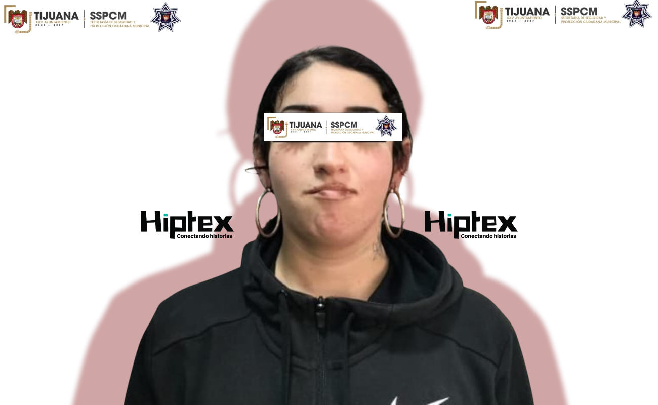 Denisse Aneth “N”, de 24 años de edad, la detenida.