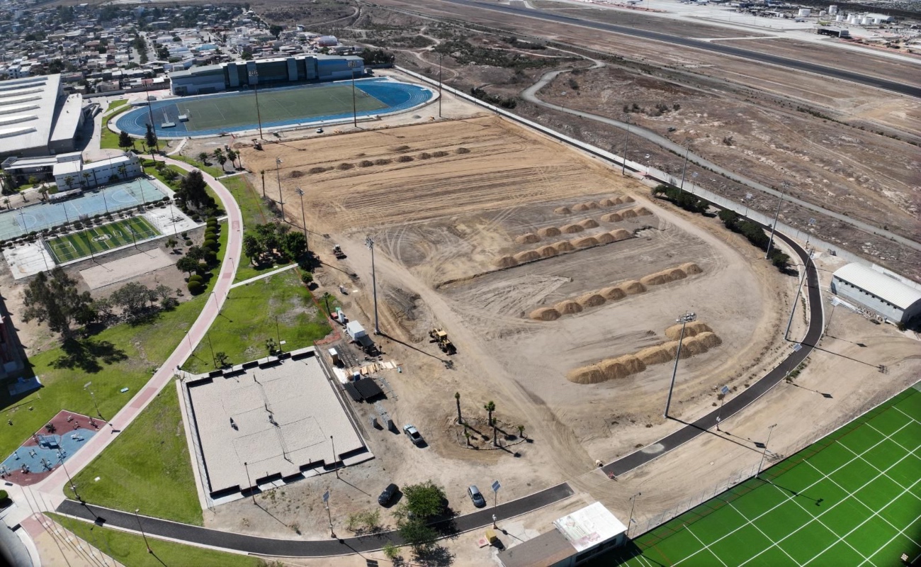 Rehabilita SIDURT espacios deportivos en el Centro de Alto Rendimiento en Tijuana