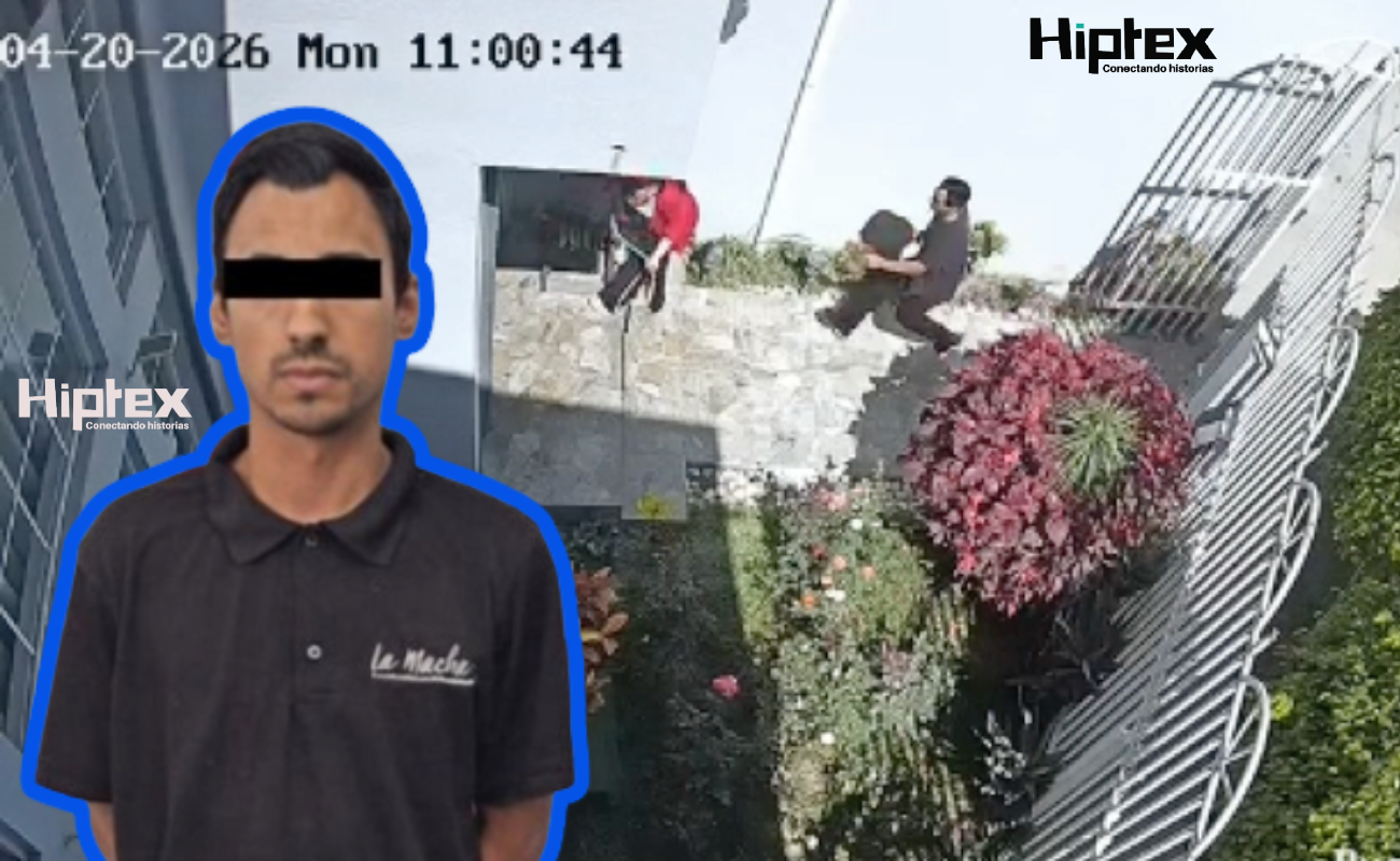 Jonathan “N” fue detenido en posesión del celular robado.