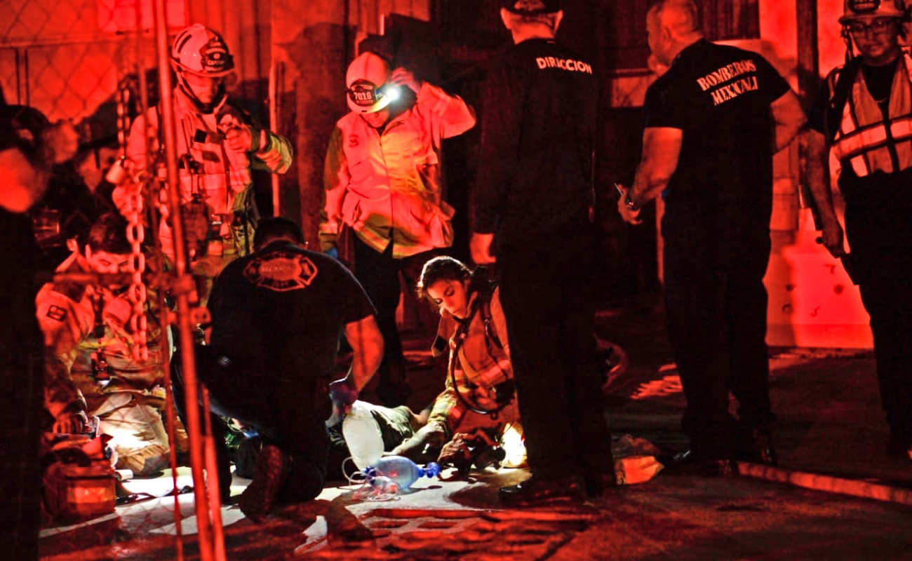 Incendio de vivienda en la colonia Benito Juárez deja un hombre lesionado