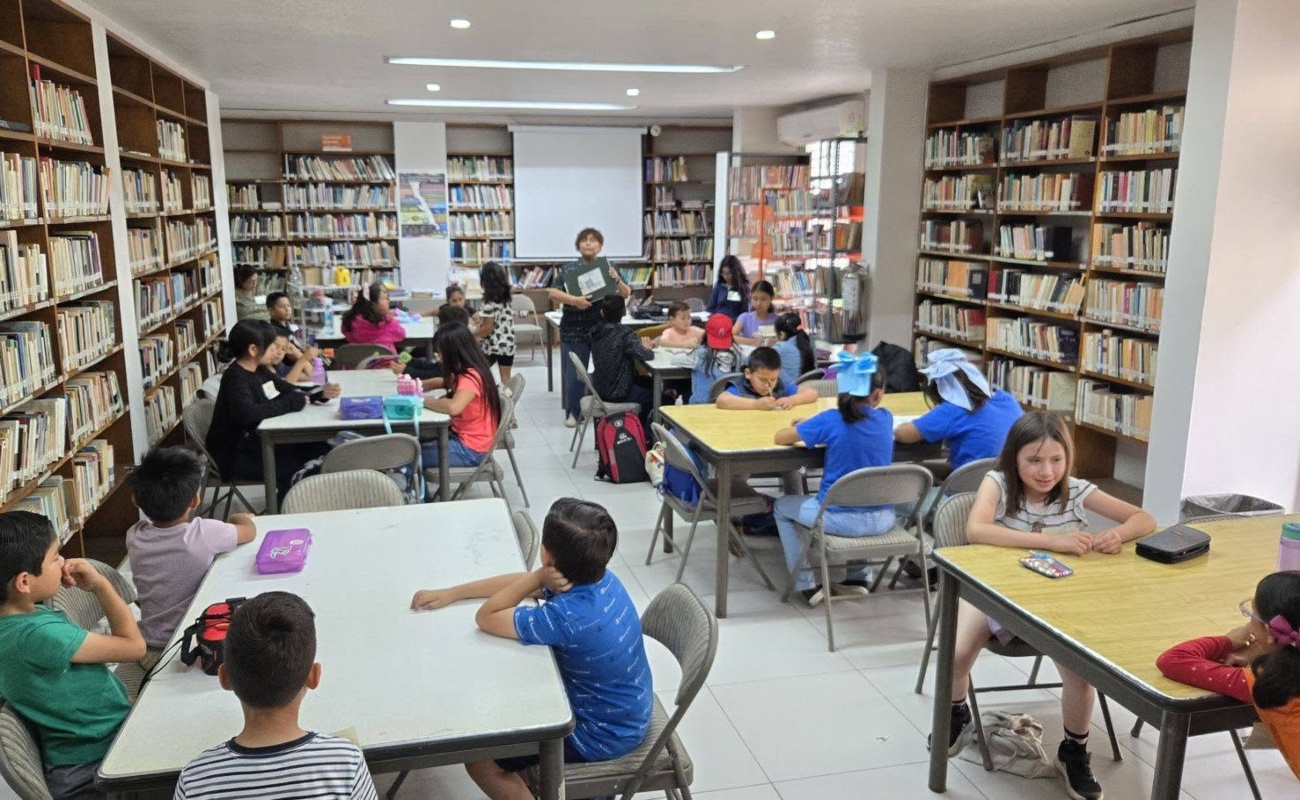 Promueven la lectura y la creatividad con “Mis Vacaciones en la Biblioteca”