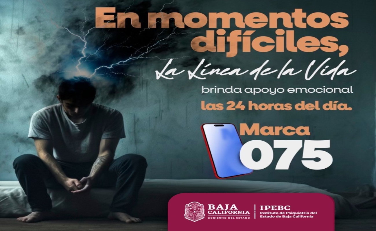 Más de 6 mil llamadas reflejan la importancia de la atención oportuna en salud mental.