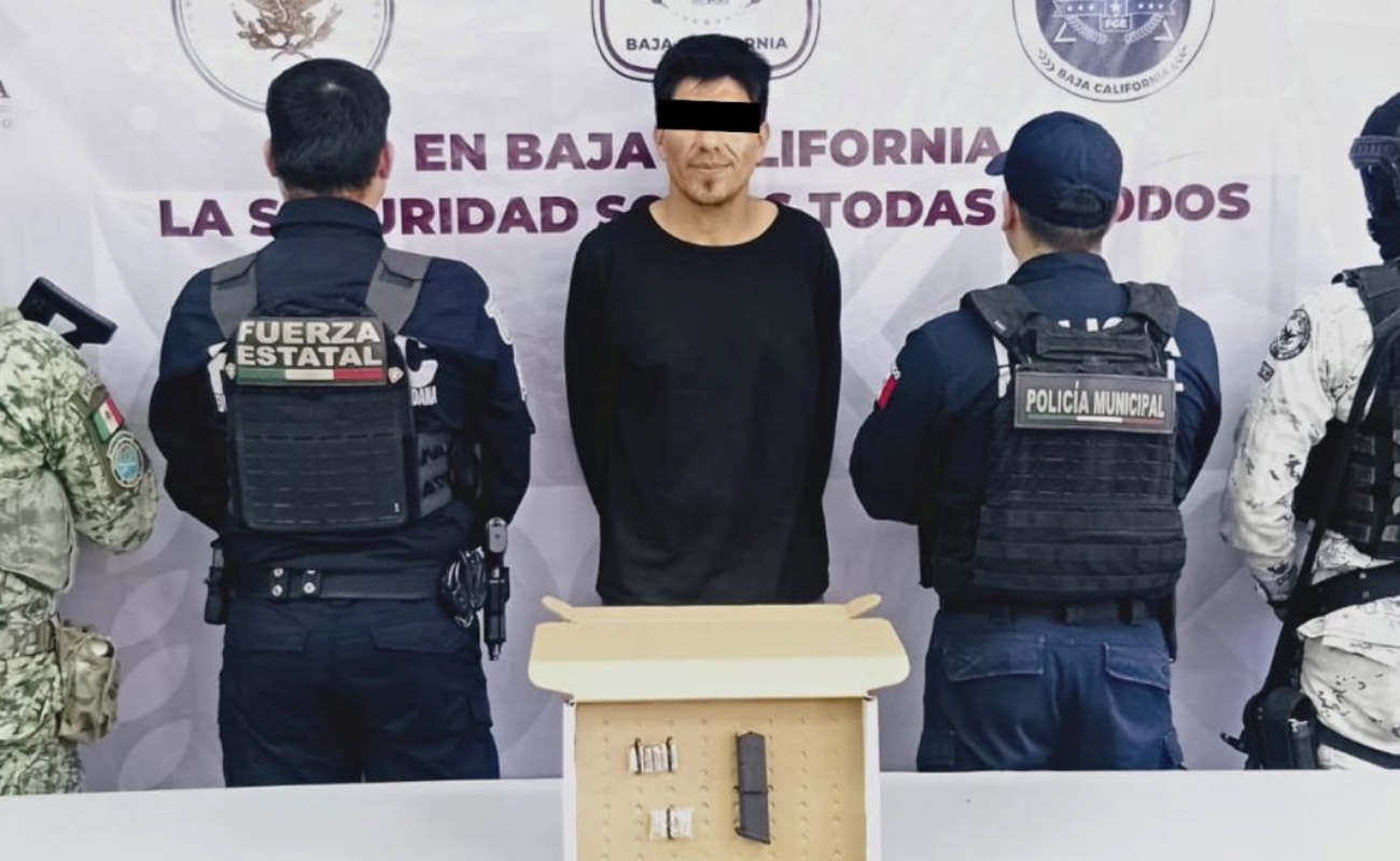 Luis Manuel “N”, de 32 años y originario de Durango, el detenido.